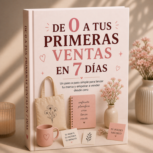 De 0 a Tus Primeras Ventas en 7 Días!!!