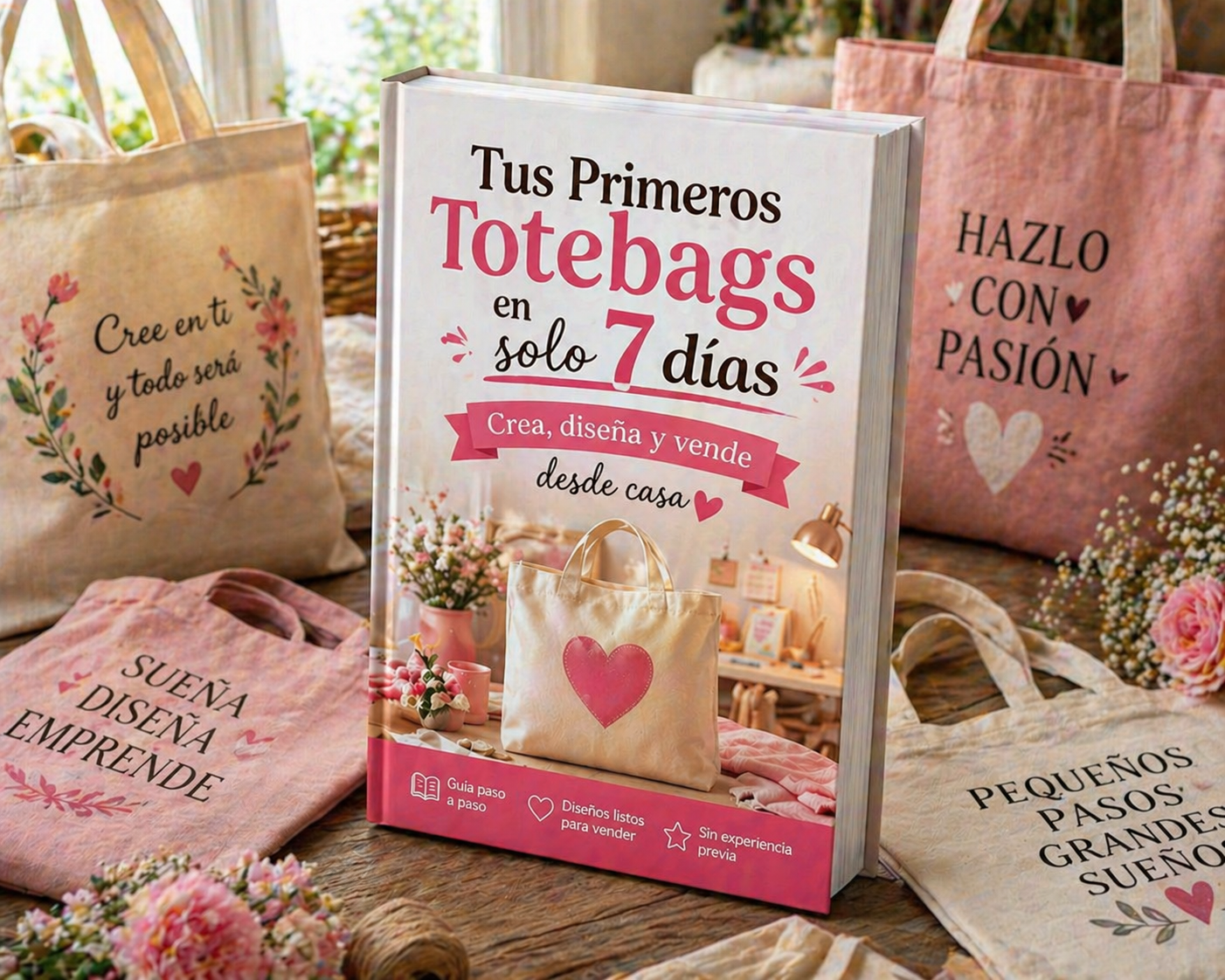 Crea y Emprende con Totebags en solo 7 Días